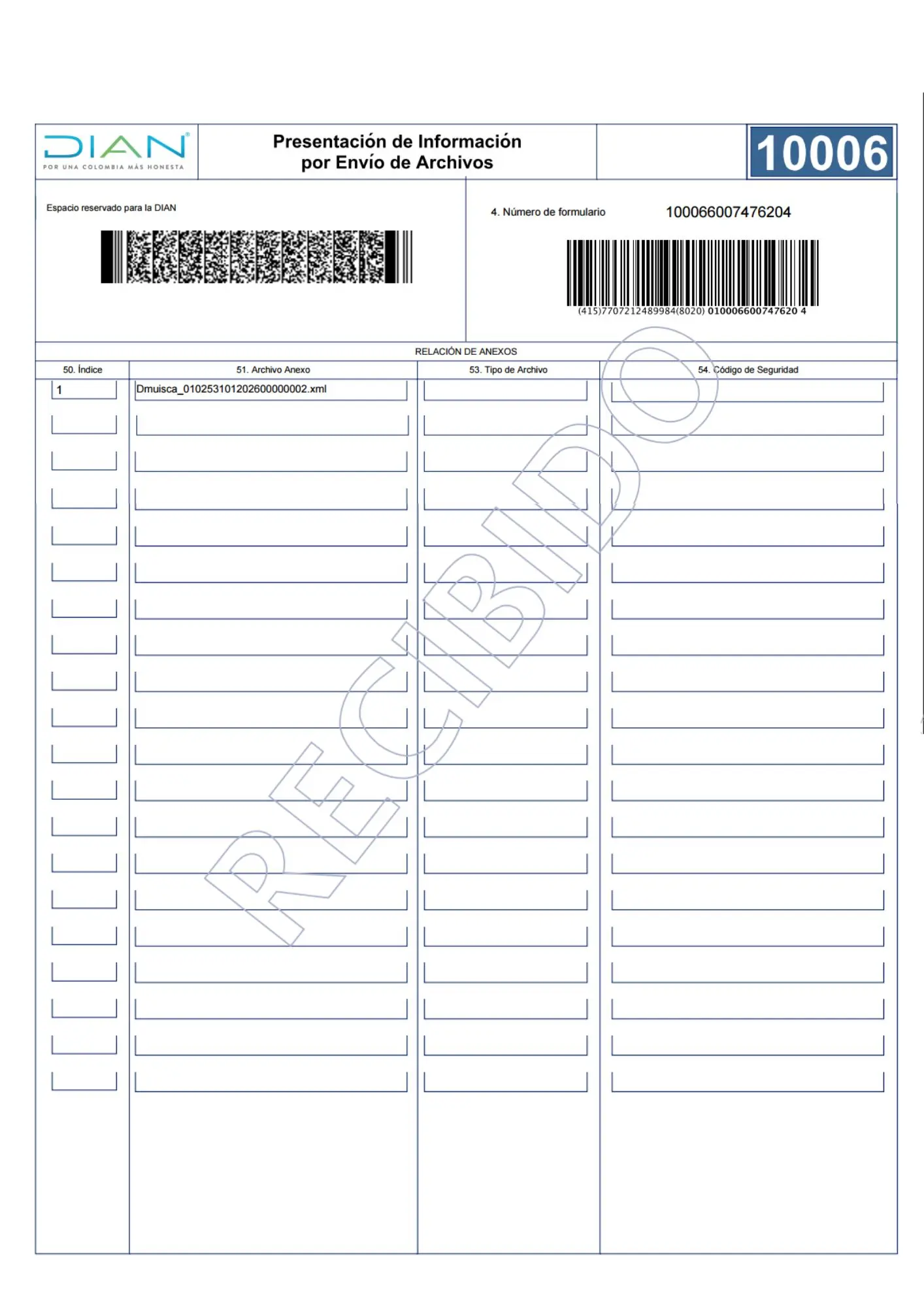 Formato 2531 - Página 2