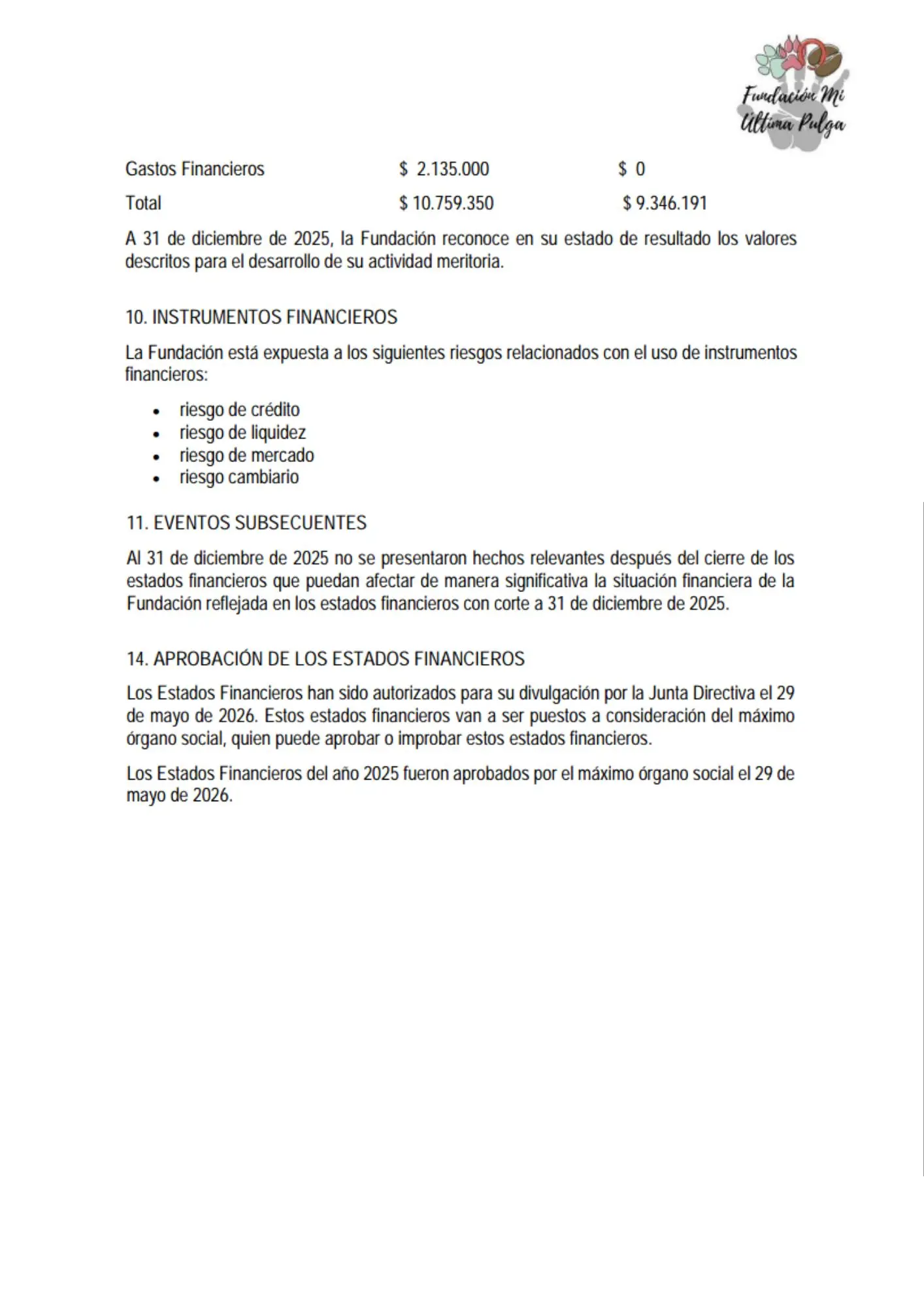 Estados Financieros - Página 8
