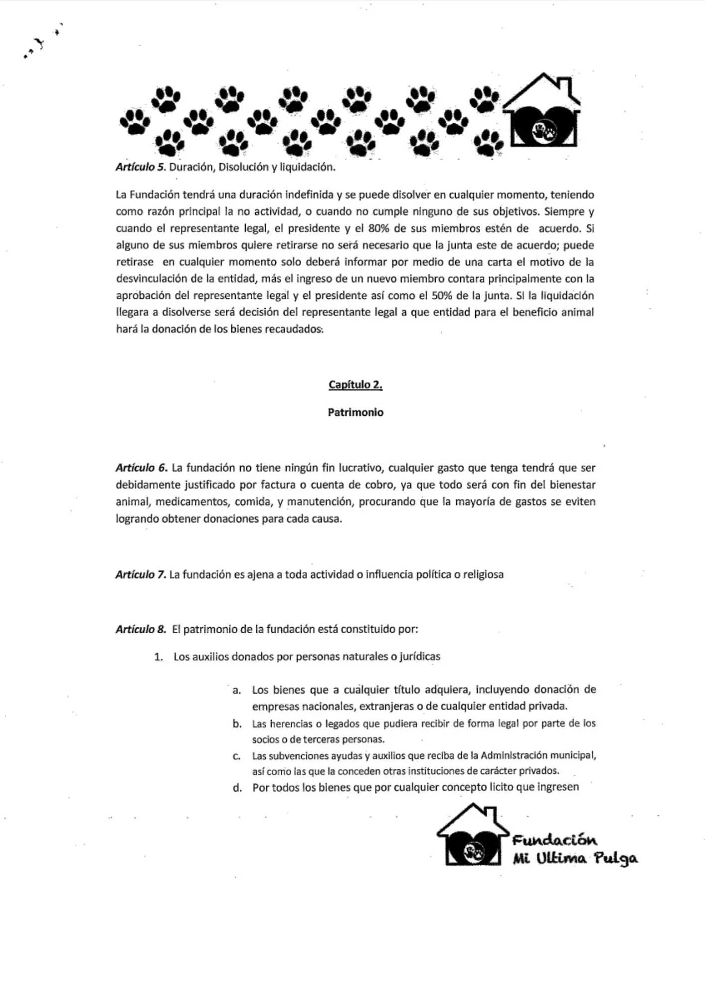 Acta de Constitución - Página 8