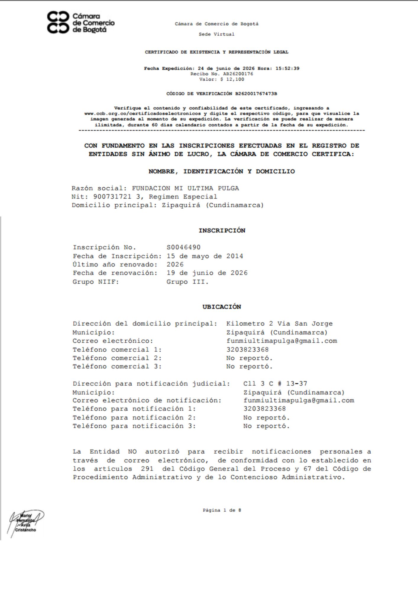 Informe anual