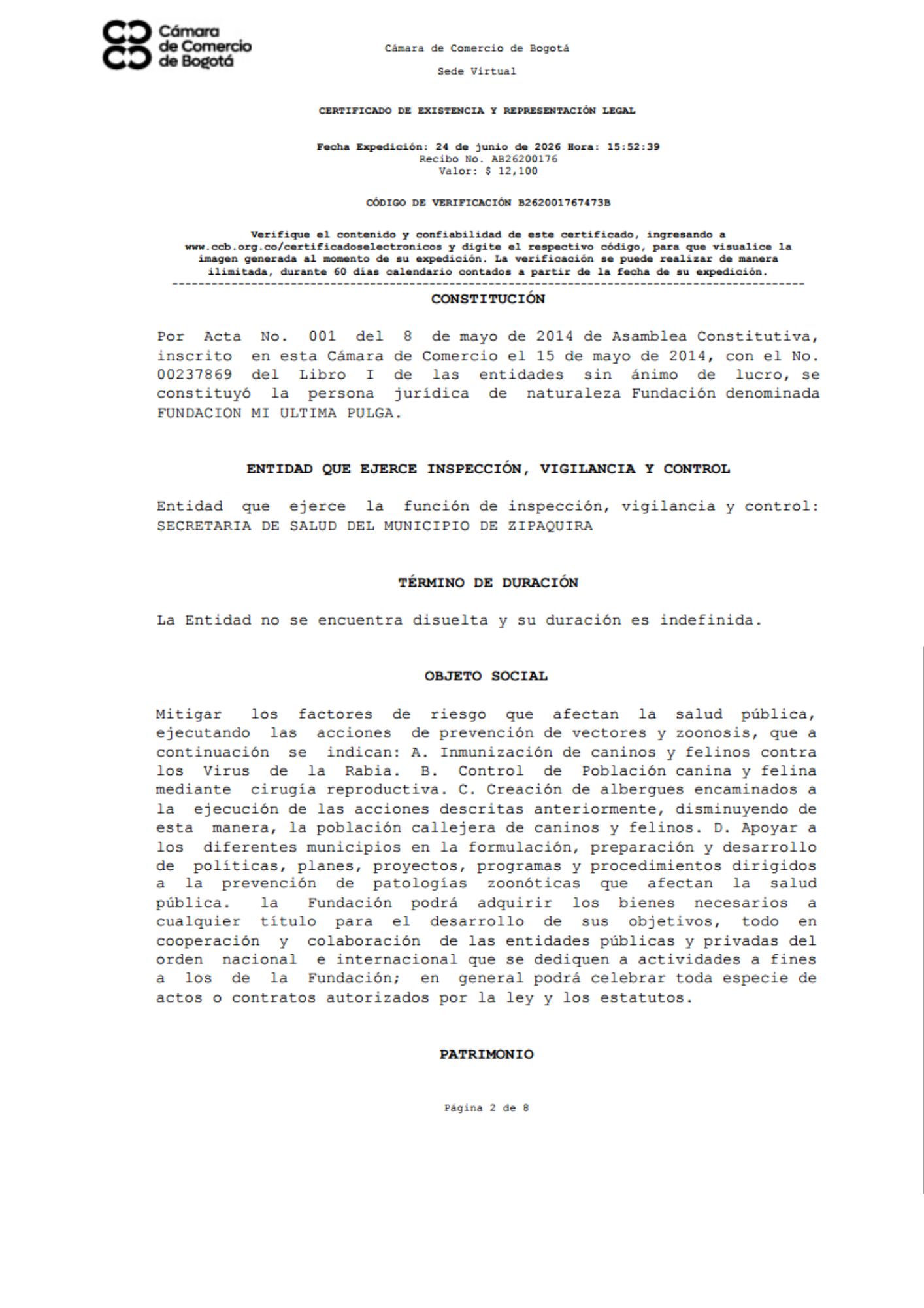 Informe anual