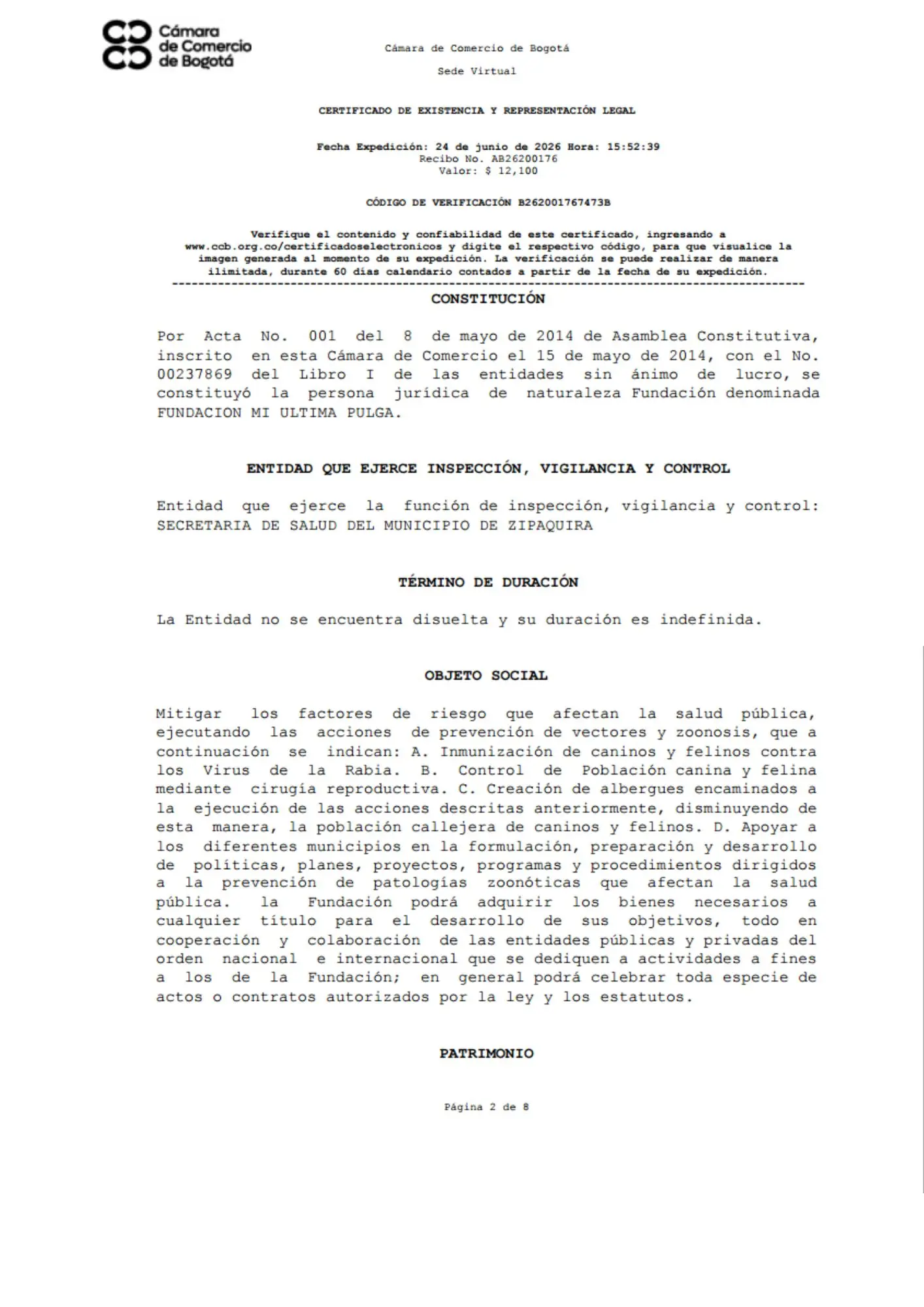 Cámara de Comercio - Página 2