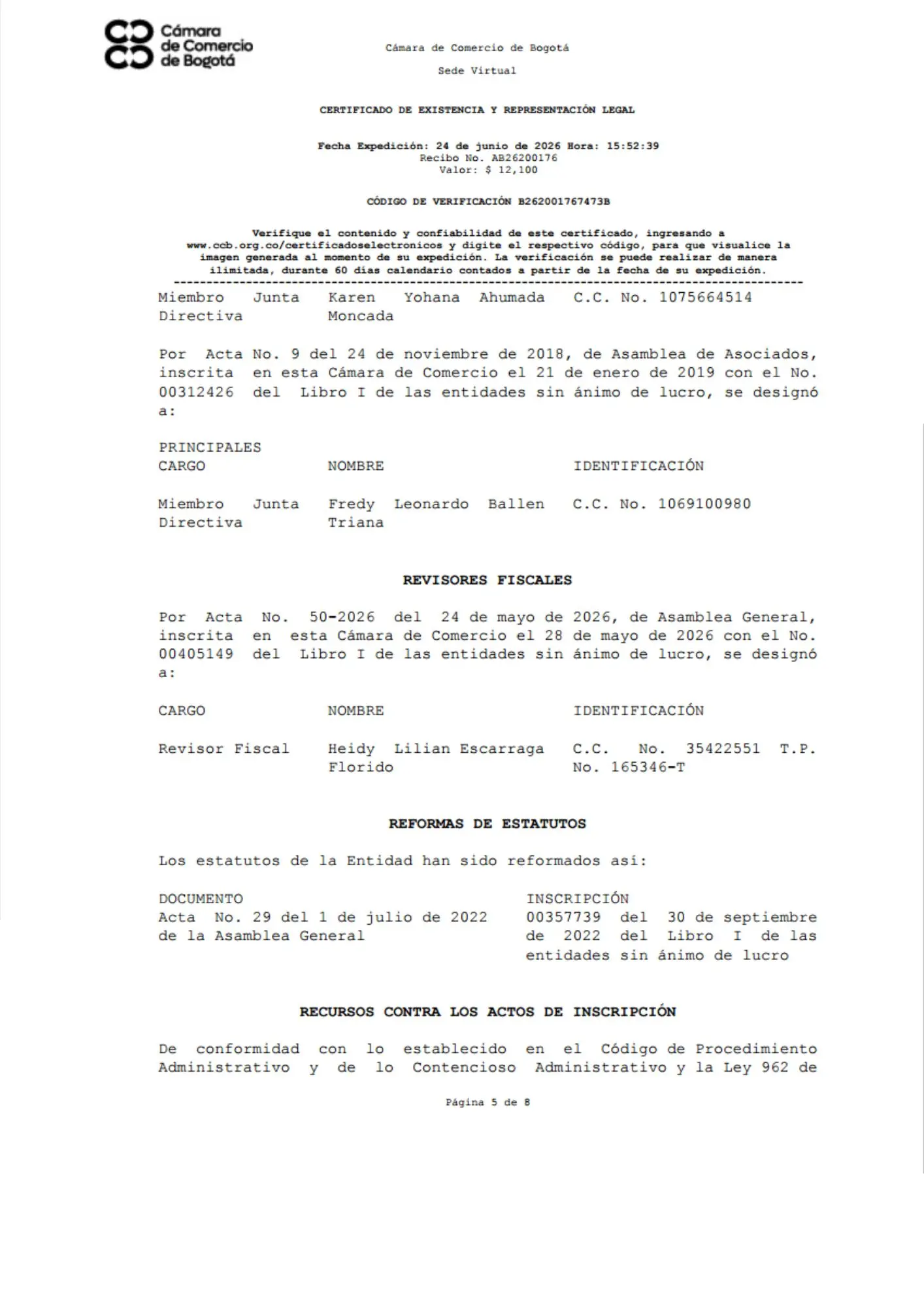 Cámara de Comercio - Página 5