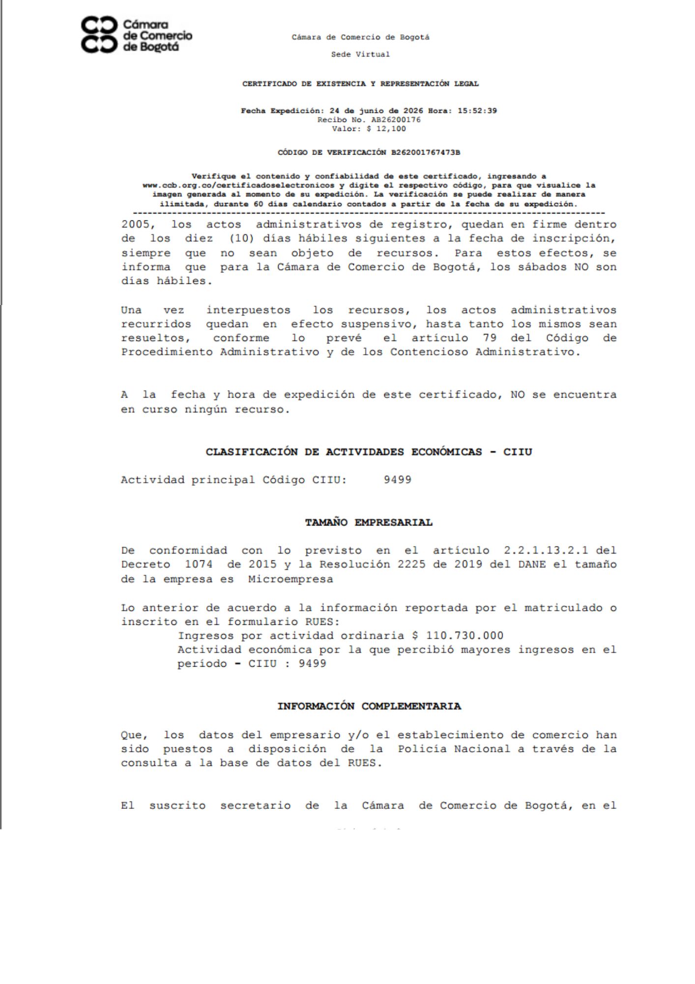 Informe anual