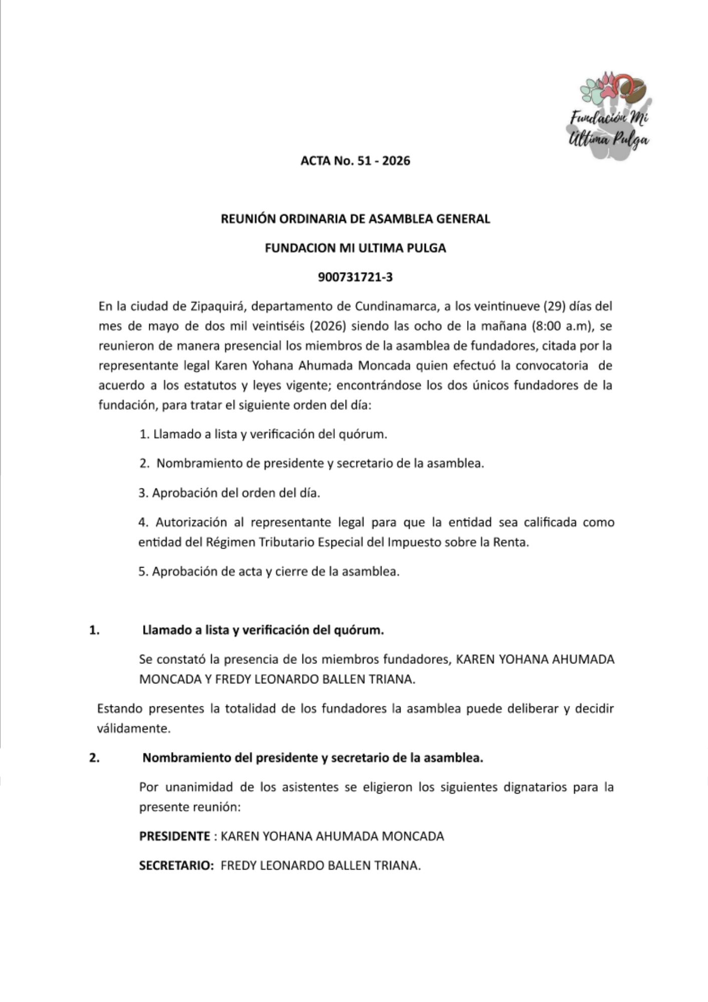 Informe anual